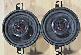 Tx35 Skar Audio Pair Of 3.5 Inch 120w 2-way Car Coaxial Speakers