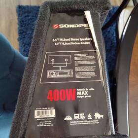 Bb14065 Sondpex 6.5 Inch 400 Watt 2-way Speaker System