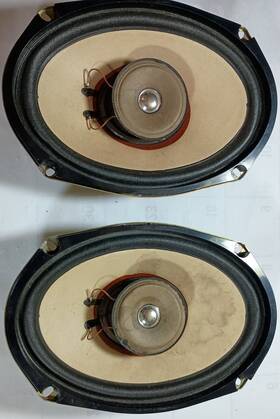 Sony Es-s92 Used As-is 6 Inch X9 Mobile Car 2-way Coaxial Speakers Made In Japan