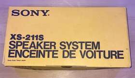 Xs-f1620 Sony Vintage Xs211s Car Stereo Speakers