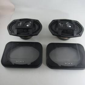 Xs-f693 Sony Vintage Pair 3 Way 150w Car Speakers 6 X 9