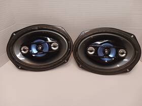 Xs-r6945 Sony Xplod 4 Way Speakers 800w Without Grille Untested