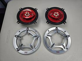 Xs-v1330a Sony Xplod 5-1/4 Inch Car Audio 3-way Speakers 13cm 180 Watt For Parts