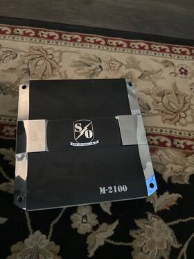 M-2100 Sound Ordnance 4-channel Amplifier Used