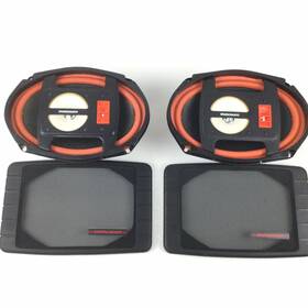 Sk6922 Sparkomatic Vintage 3 Way Digital Ready 50w Van Truck Car Speakers Covers