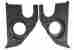 Speakers-67-72 Kp-c59-6772 Retrosound Speaker Kick Panels-pair-no Chevy Pick-up Truck C K Kcht-67 2