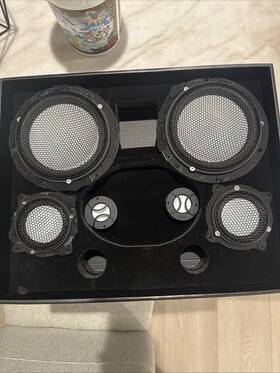 C100am-04-730 Speakers Accuton Automotive Ceramic 3 Way Set Over 13k Retail