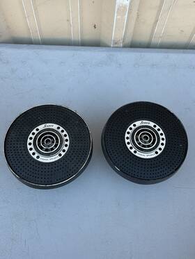 Cx-1-20-f Speakers 2 Vintage Kraco Coxial 20oz 1/4 Inch Tweeter Works