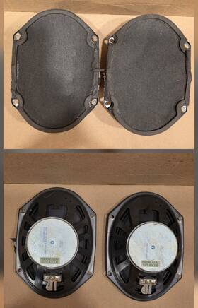 E67f-19b139-aa Speakers E77f-18808-aa Ford Factory Oem Sgp 130 8826 / 2208832g