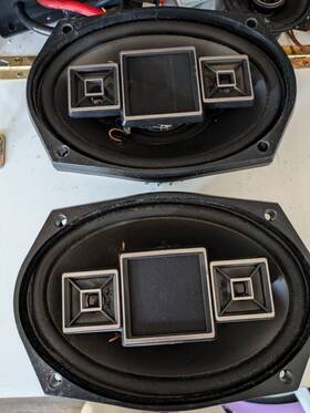 Jse-995 Speakers Jet Sound Electronics Old School Car 6x9 Jse995 6 Inch X9 4 Way