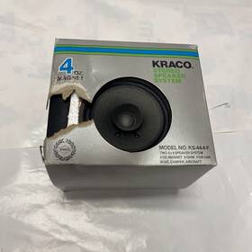 Ks-44-4f Speakers 4 Inch Kraco Dual Cone Car Speaker Model Number