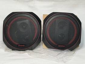 Try-45 Speakers Pair Of Audiovox 6 Inch 3-way Stereo 160w