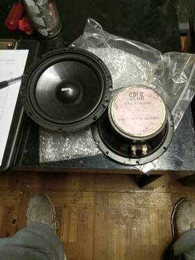111222244 Spl Dynamics 6.5 Inch By Splg Speakers Still Work 4 Ohm 150 Watts
