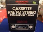 Sr302 Sparkomatic Nos Cassette Car Stereo Button Tuning Orig Box