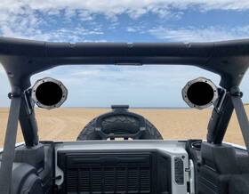 Jjl-cs65u Ssv Works 6.5 Inch Swivel Roll Bar Speaker Pods For 2017-up Jeep Wrangler Jl 4 Door