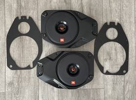 Jjt-sa065 Ssv Works 6.5 Inch Overhead Soundbar Speaker Adapters For Jeep Jl Jt With Speakers