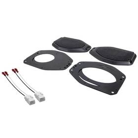 Stinger 609098901116 Rear Speaker Adaptors For 2018-2022 Wrangler Gladiator Jl/jt 6.5/6x9