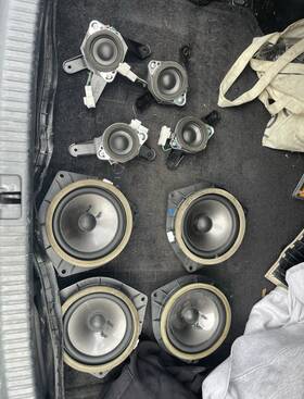 Stock Is260 6.5in Full-range Car Speaker Set Multiple Speakers 2009 Lexus