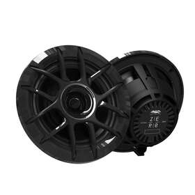 Zero-6-xz-b Wet Sounds 810042172753 Zero Series - Black 6.5 Inch Neodymium Powersport And Marine