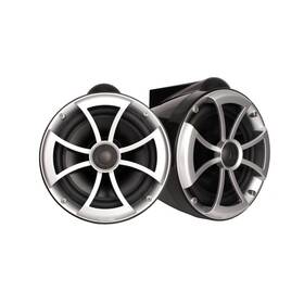 Icon8-bx Wet Sounds 853414005983 Icon 8 Inch Marine Tower Speakers With X Mount Kit - Pair Black