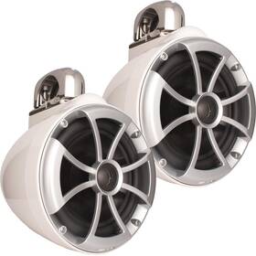 Icon8-wfc Wet Sounds Icon8 8 Inch Fixed Clamp Tower Speakers - White Pair Used Very Good