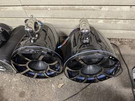 Rev12 Wet Sounds Rev 12 Hd Inch Tower Speakers With Xs Grills 400w Black Pair