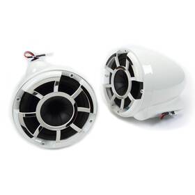 Rev8-w-uvg Wet Sounds Rev 8 Inch Tower Speakers - White Pair Used Very Good