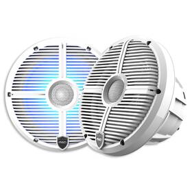 Revo8-xww Wet Sounds Revo 8-xww White Closed Xw Grille 8 Inch Speakers - Used Very Good