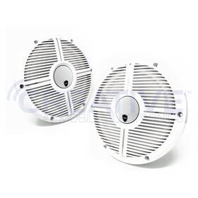 Revocx-10xw-ws2 Wet Sounds Refurbished Revo 10cx Xw-w White Xw Grill 10 Inch Marine Led Speakers