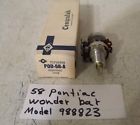 7270939 Wonderbar Volume 988823 Nos Delco 58 Control Radio Pontiac Model Part Car
