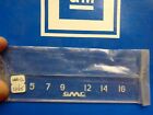 Ww12 Gmc Gm Truck Pickup Radio Face Plate Push Button New