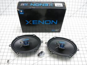 Xs57 Xenon 5x7 Inch Coaxial Car Speaker Pair 50w Rms