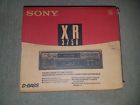 Xr-3750 Sony New In The