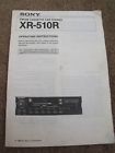 Xr-510r Sony Fm-am Cassette Car