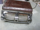 70869 Zf Fomoco Ford Vintage Glass Lever Radio With Knobs Mercury