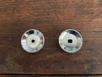 1957 Dodge Coronet Royal Lancer Am Pushbutton Radio 845 Interior Knobs Bezels. Fixed Price $40.00.
