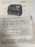1949 Sams Photofact Manual Oldsmobile Model 982399, Schematic Radio. Fixed Price $9.99.