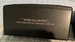 Vintage Pair Of Realistic Radio Shack 50 Watt Black Speakers Not Tested As. Fixed Price $20.79.