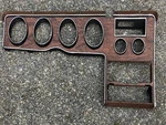 1971 72 73 Ford Mercury Cougar XR-7 Used Oem Woodgrained Dash Bezel C-g. Fixed Price $225.00.
