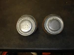 1965 Oldsmobile 442 Cutlass F85 Reverse Light Delete Covers & Brackets Pair Gm. Fixed Price $295.00.