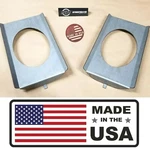Sr Behind Seat Cab Corner 6" 9" Speaker Mounting Brackets For 73-87 Chevy C10. Fixed Price $39.95.