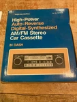 Vintage Radio Shack Car Stereo Cassette Player -realistic Model 12-1912B New. Fixed Price $125.00.