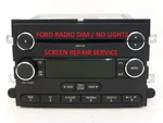 Ford Radio Display Repair Service Visteon Unit Stereo. Fix Burnt Out Lights. Fixed Price $40.99.