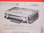 1958 Pontiac Bonneville Chieftain Convertible Catalina Am Radio Service Manual. Fixed Price $19.99.