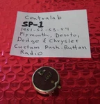 51 52 53 54 Plymouth Desoto Dodge Chrysler Push Button Radio Switch Nos SP-1. Fixed Price $19.00.