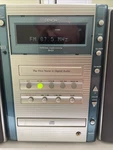 Denon D-G1 Stereo Cd Cassette Am/fm Receiver W/ Speakers Tested And Working. Fixed Price $200.00.