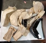 Nos Ford C5AZ-17858-A 1965 1966 Falcon Fairlane Comet Bumper Guards Ft/bk. Fixed Price $290.00.