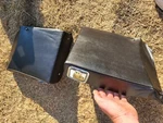 1966 Buick Riviera Gs Rear Seat Lower Arm Rest Panels 2-DR Black Oem Ashtrays. Fixed Price $190.00.