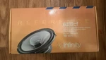 Infinity 6032CF 1/2 Speaker Pair Open Box. Fixed Price $80.00.