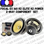 Focal Power Es 165K2 6.5" 120W Rms 2-WAY Components Speakers Set. Fixed Price $899.00.